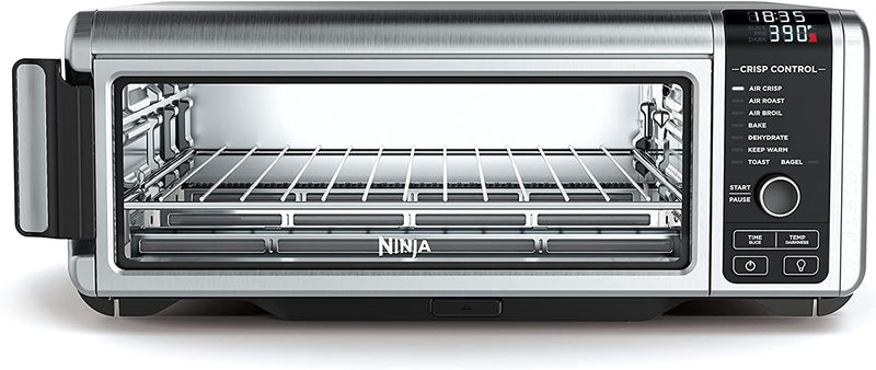 Ninja SP101 Digital Air Fry Countertop Oven 8in1 Flip Up and Away Air Fry Silver