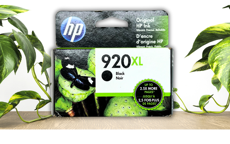HP 920XL CD975AN Ink Cartridge Black 1.2K Yield Genuine 6700 7110 7002 7610 7612