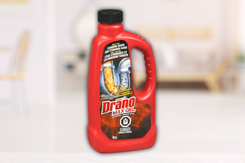 Drano Max Gel Clog Remover 900ml / 30 oz, 12/cs