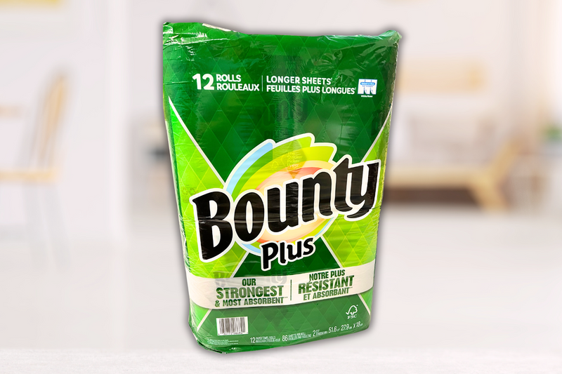 BOUNTY PLUS 12 X 86 SHEETS X12