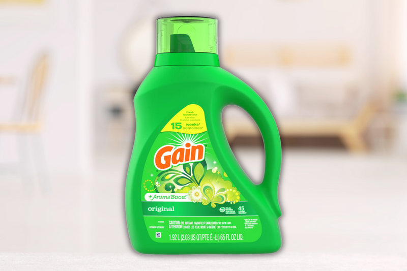 Gain + Aroma Boost Liquid Laundry Detergent HE Original, 45 Loads, 1.92L / 65 oz