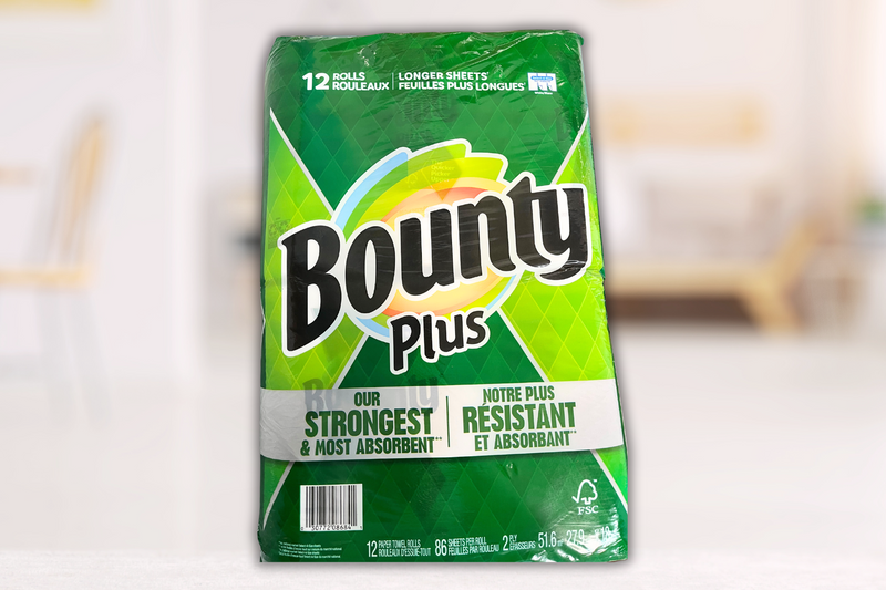 BOUNTY PLUS 12 X 86 SHEETS X12