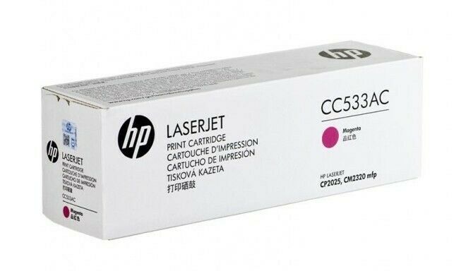 HP 304A CC533AC Same as CC533A Toner Cartridge Magenta Genuine CM2320FXI CM2320N