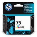 HP 75 CB337WN Ink Cartridge Tri-color Genuine D4260 D4360 J5700 J6400 C4200