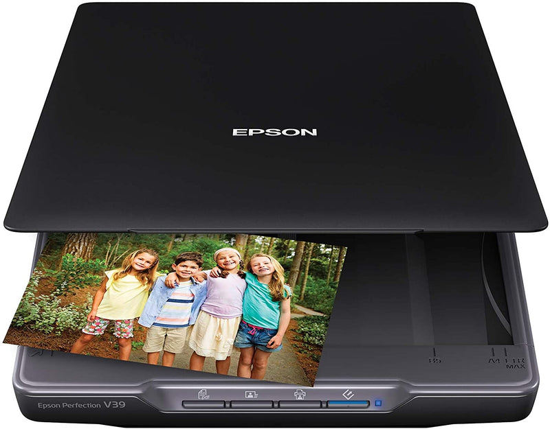 Epson Perfection V39 Color Photo Document Scanner Scan-To-Cloud 4800 Resolution