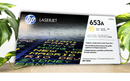 HP 653A CF322A Toner Cartridge Yellow Genuine LaserJet Enterprise M680