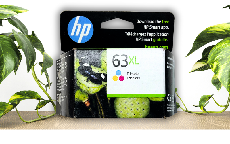HP 63XL F6U63AN Ink Cartridge Tri-Color Genuine 1112 2130 3630 4510 4520 3830