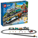 LEGO City Freight Train Set 60336 Remote Control Toy with Sounds 2 Wagons Car