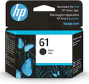 HP 61 CH561WN Ink Cartridge Black Genuine 1000 1010 1050 1051 1055 1056 1510
