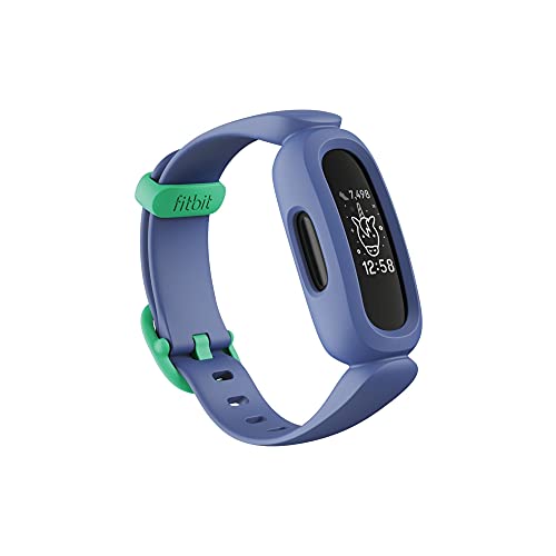 Fitbit Ace 3 Activity Tracker for Kids 6+ Blue Astro Green