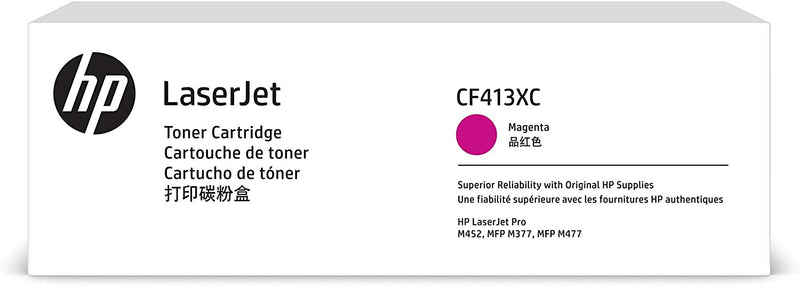 HP 410X CF413XC Same as CF413X Toner Cartridge Magenta Genuine M452DNHP M452NWHP