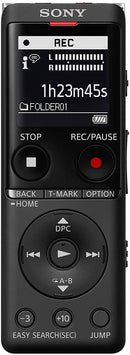 Sony ICDUX570 Digital Voice Recorder ICDUX570BLK