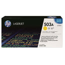 HP 503A Q7582A Toner Cartridge Yellow Genuine 3800 CP3505