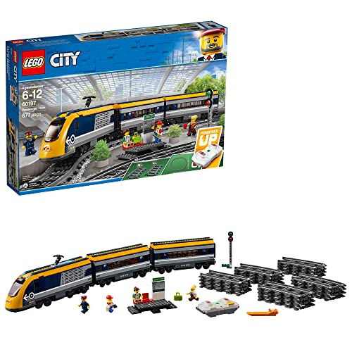 LEGO 60197 City Passenger Train Building Kit 677 Pieces Overbox