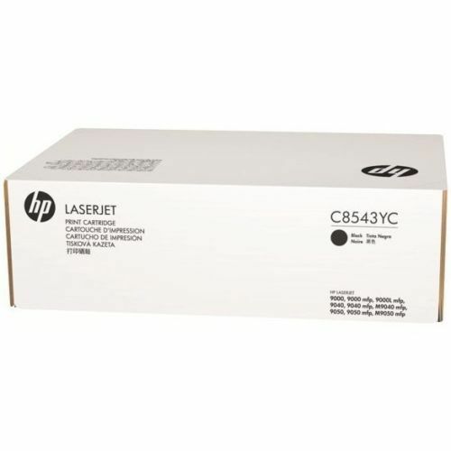 HP C8543YC Same as C8543X Toner Cartridge Black Genuine 9000 9040 9050