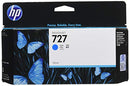 HP 727 B3P19A Ink Cartridge Cyan Genuine T1500 T2500 T920 ePrinter