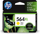 HP 564XL CB325WN Ink Cartridge Yellow Genuine 3520 3521 3522 3525 3526 4620 4622