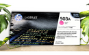 HP 503A Q7583A Toner Cartridge Magenta Genuine 3800 CP3505