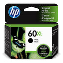 HP 60XL CC641WN Ink Cartridge Black Genuine D1660 D2500 D2600 D5560 F2400 F4200