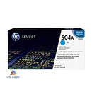 HP 504A CE251A Toner Cartridge Cyan Genuine CP3525 CM3530