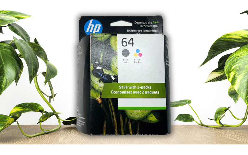 HP 64XL 64 3YP23AN Ink Cartridges Black and Tri-Color 2Pack Genuine 6252