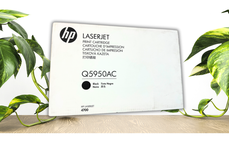 HP 643A Q5950AC Same as Q5950A Toner Cartridge Black Genuine 4700dtn 4700n