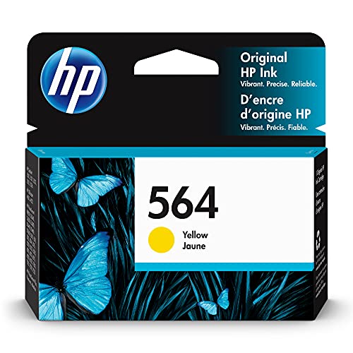 HP 564 CB320WN Ink Cartridge Yellow Genuine 3500 4620 B8550 C6300 D5400 D7560