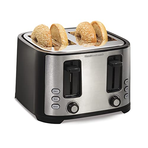 Hamilton Beach 24633 Extra Wide Slot Toaster with Defrost and Bagel Functions