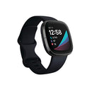 Fitbit Sense Advanced Smartwatch Heart Health Stress Skin Temp Carbon Graphite