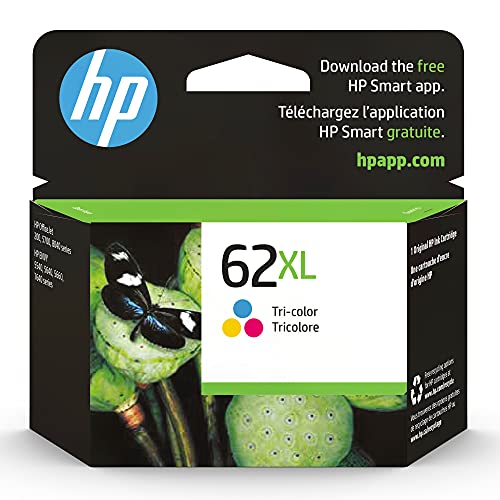 HP 62XL C2P07AN Ink Cartridge Tri-Color Genuine 5540 5541 5542 5543 5544 5545