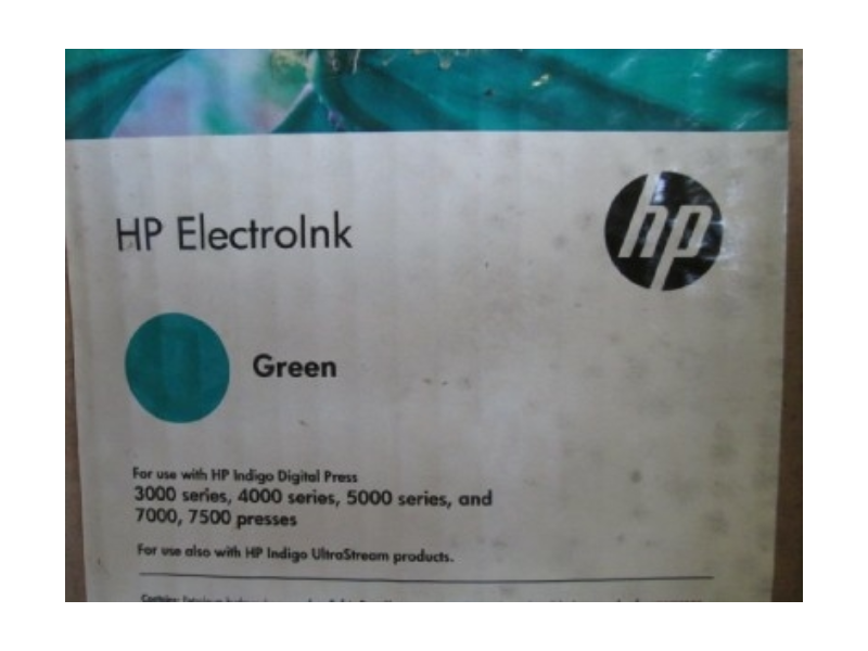 HP Q4092A ElectroInk Green Genuine 3500 3550 5500 5900 5r 7000 7500 7800 3000